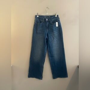 Old Navy Medium Wash WOW Wide Leg  Jeans